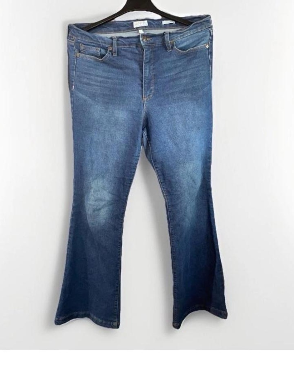 sofia by sofia vergara Blue Flare Wide-Leg Jeans